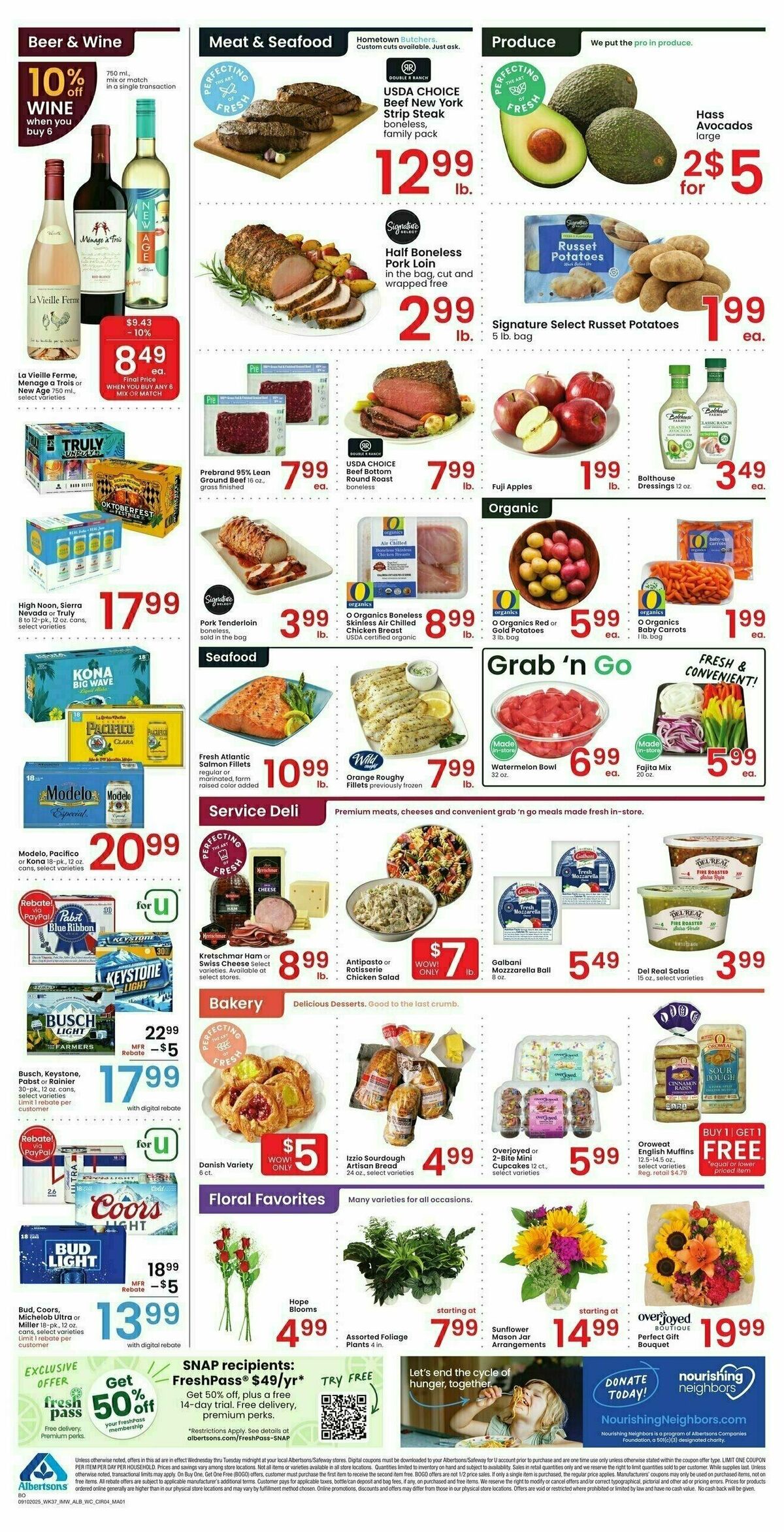 Albertsons Weekly Ad from September 10