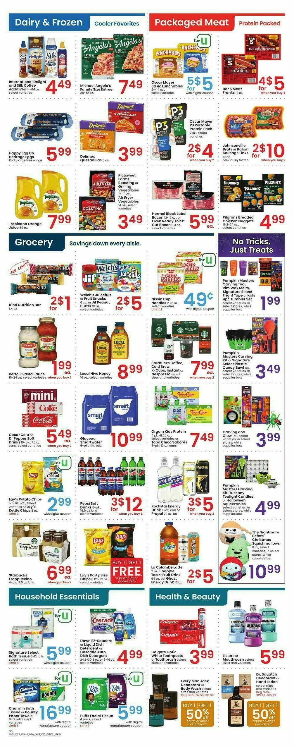 Albertsons Weekly Ad from October 1