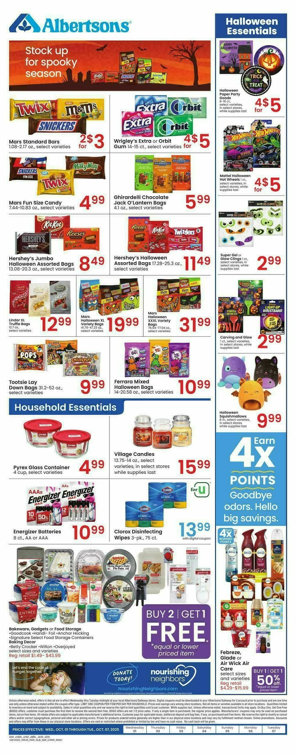 Albertsons Weekly Ad from October 1