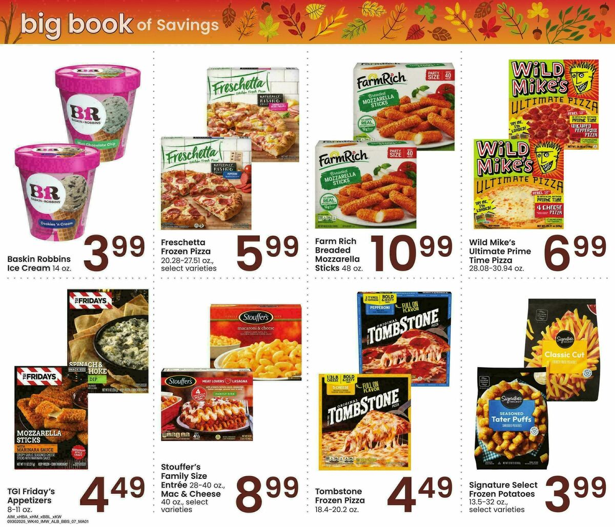 Albertsons Big Book of Savings Weekly Ad from September 30
