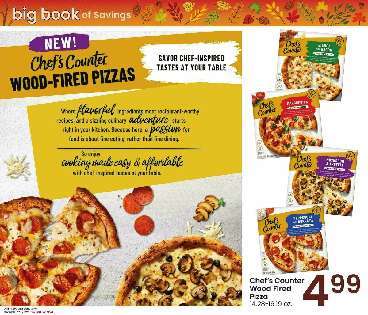 Albertsons Big Book of Savings Weekly Ad from September 30