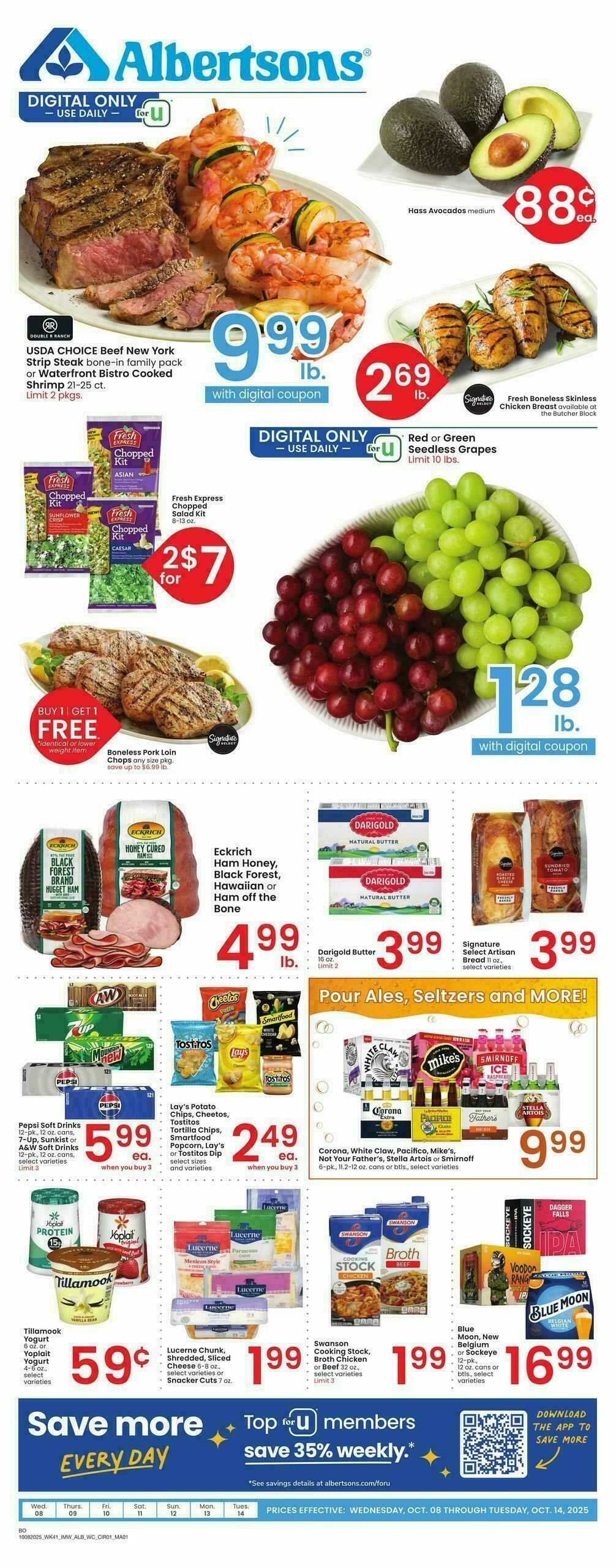 Albertsons Weekly Ad from October 8
