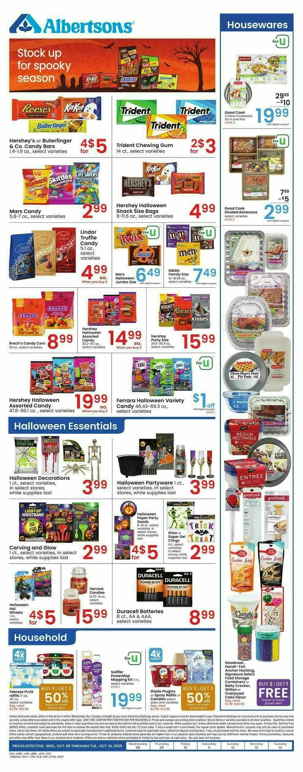 Albertsons Weekly Ad from October 8