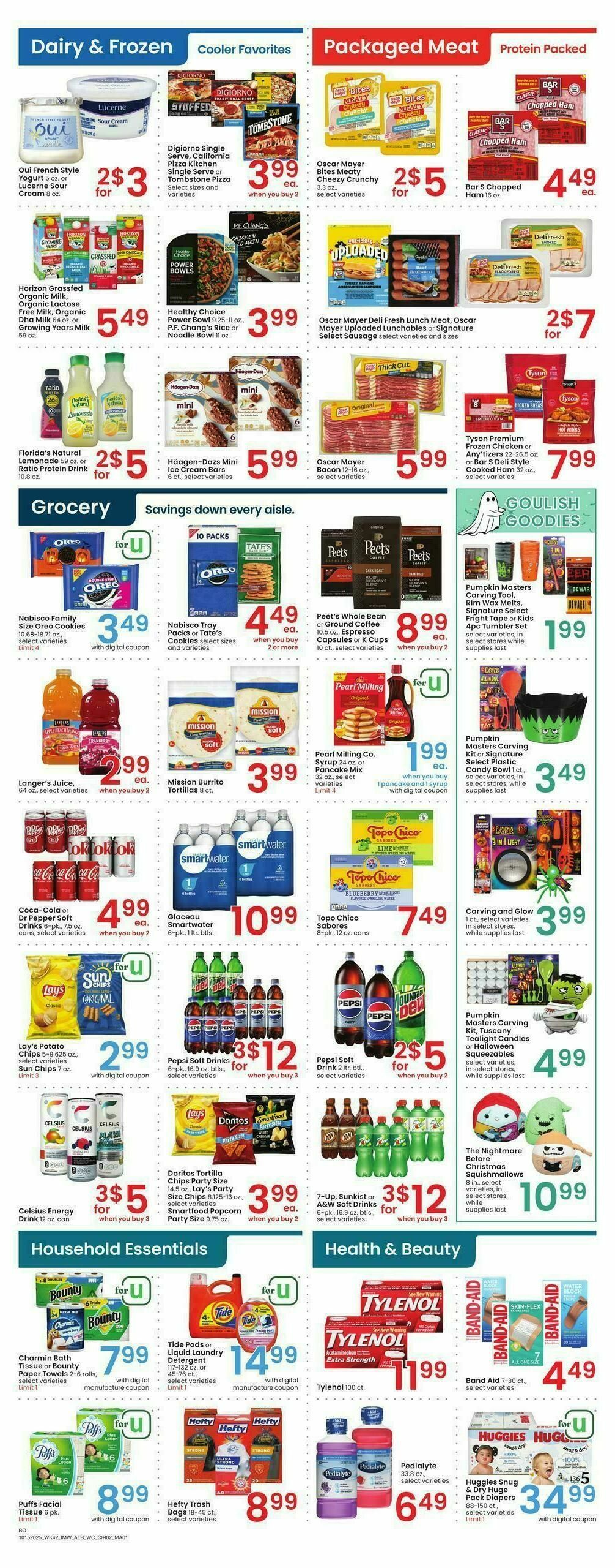 Albertsons Weekly Ad from October 15