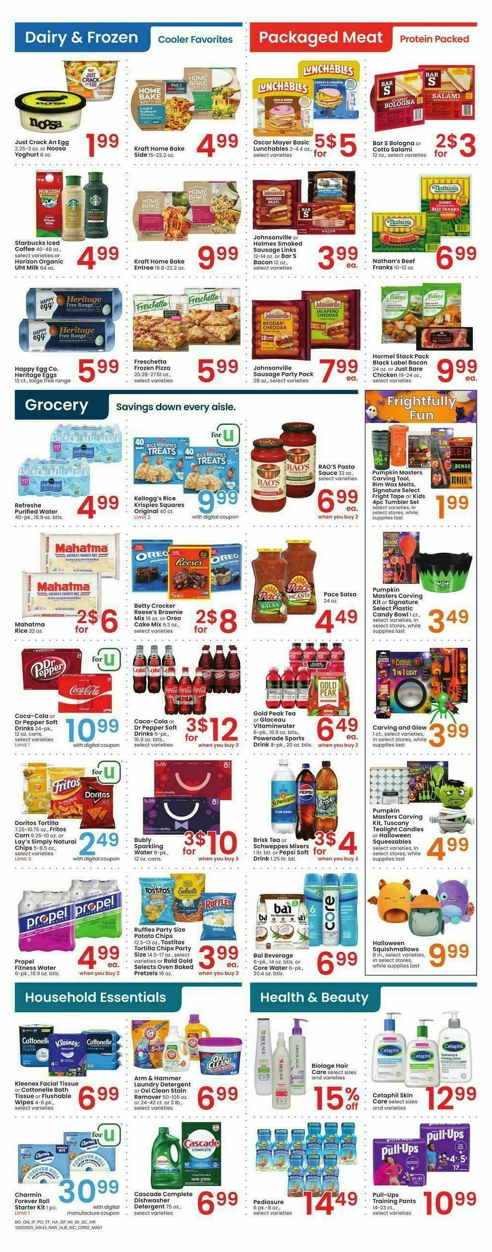 Albertsons Weekly Ad from October 22
