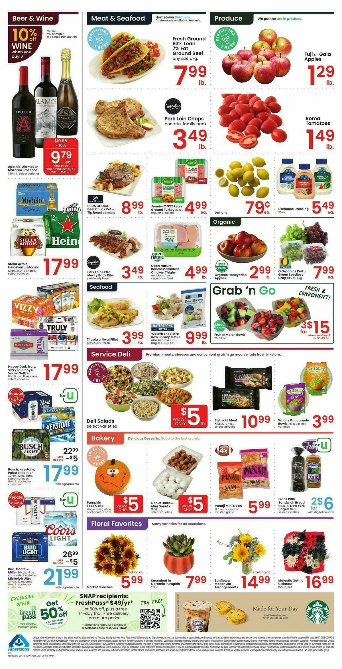 Albertsons Weekly Ad from October 22