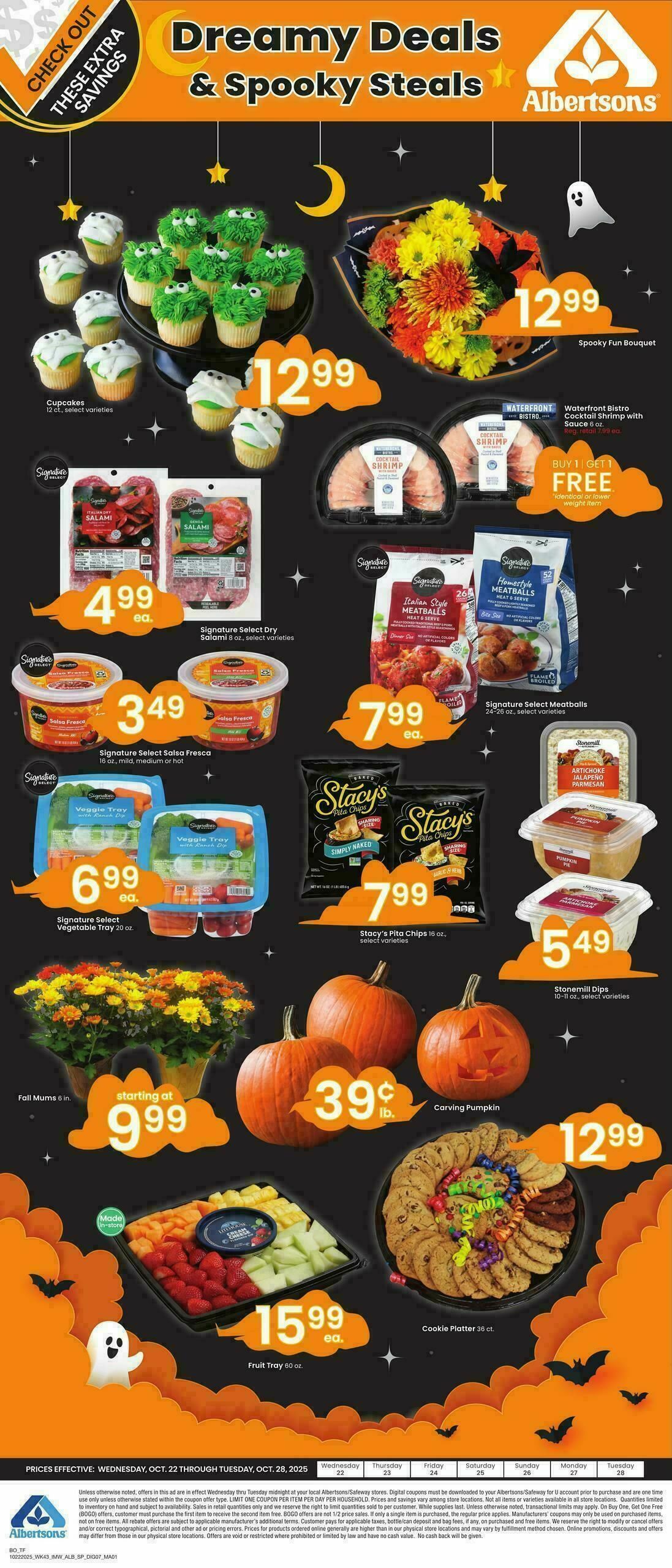 Albertsons Specialty Publication Weekly Ad from October 22