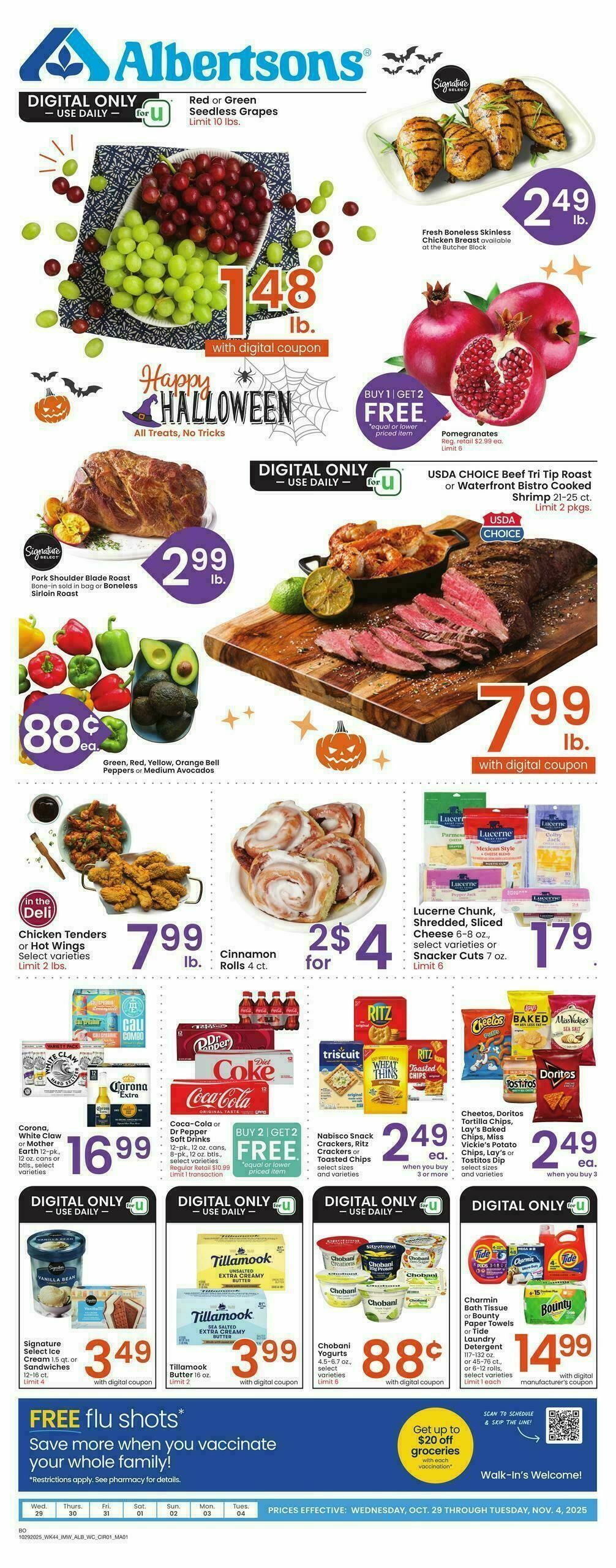 Albertsons Weekly Ad from October 29