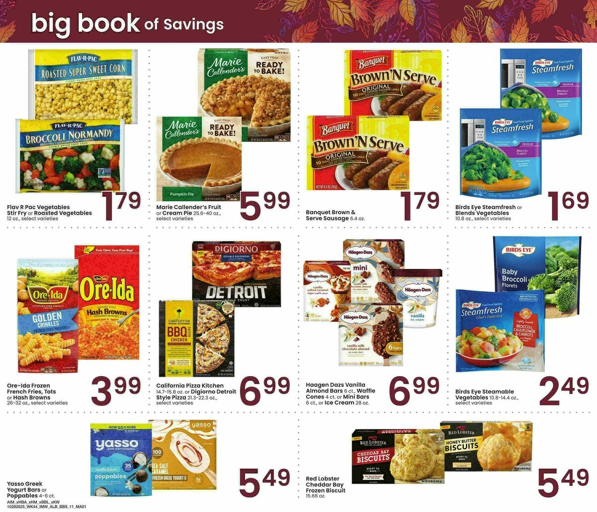 Albertsons Big Book of Savings Weekly Ad from October 28