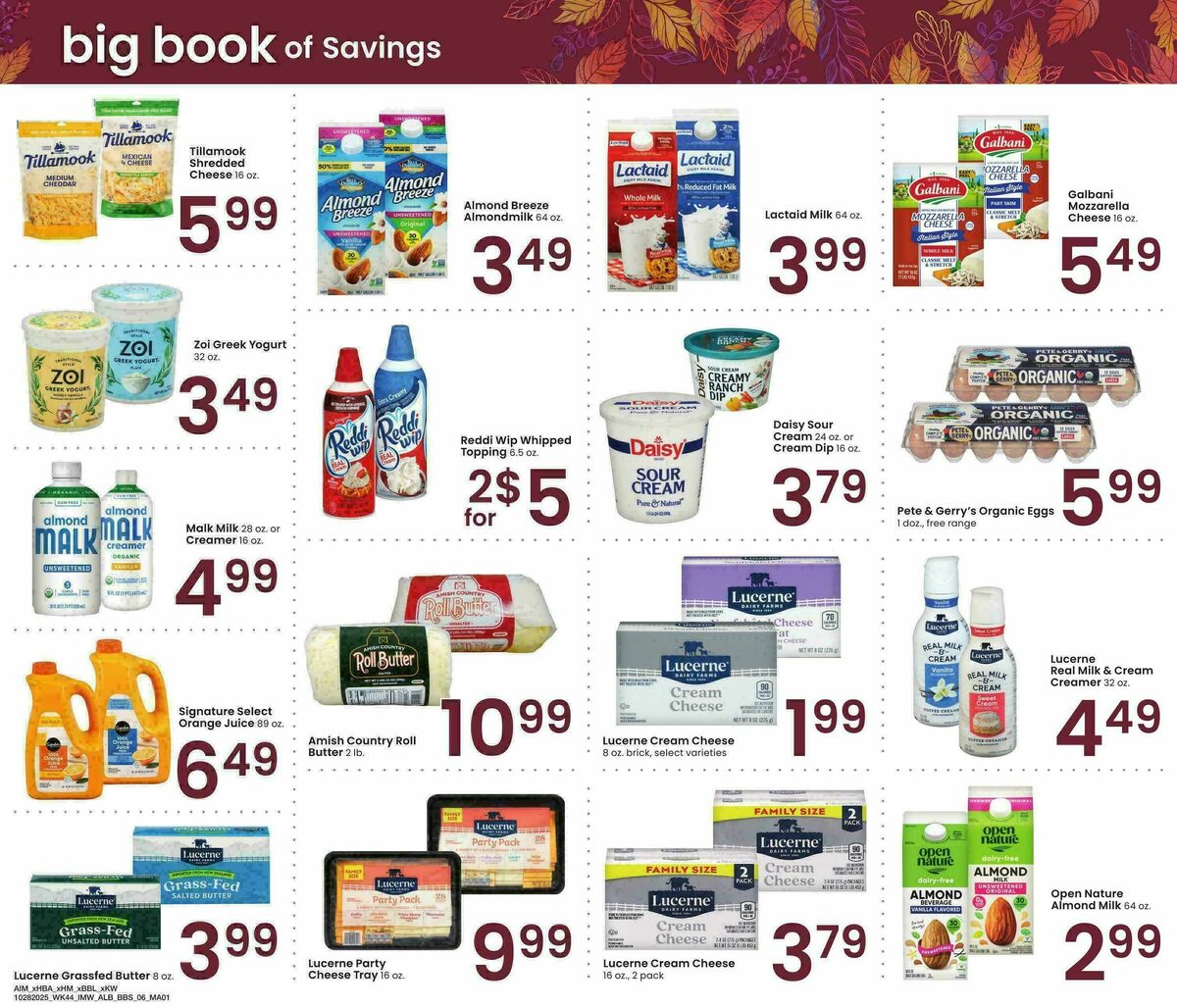 Albertsons Big Book of Savings Weekly Ad from October 28