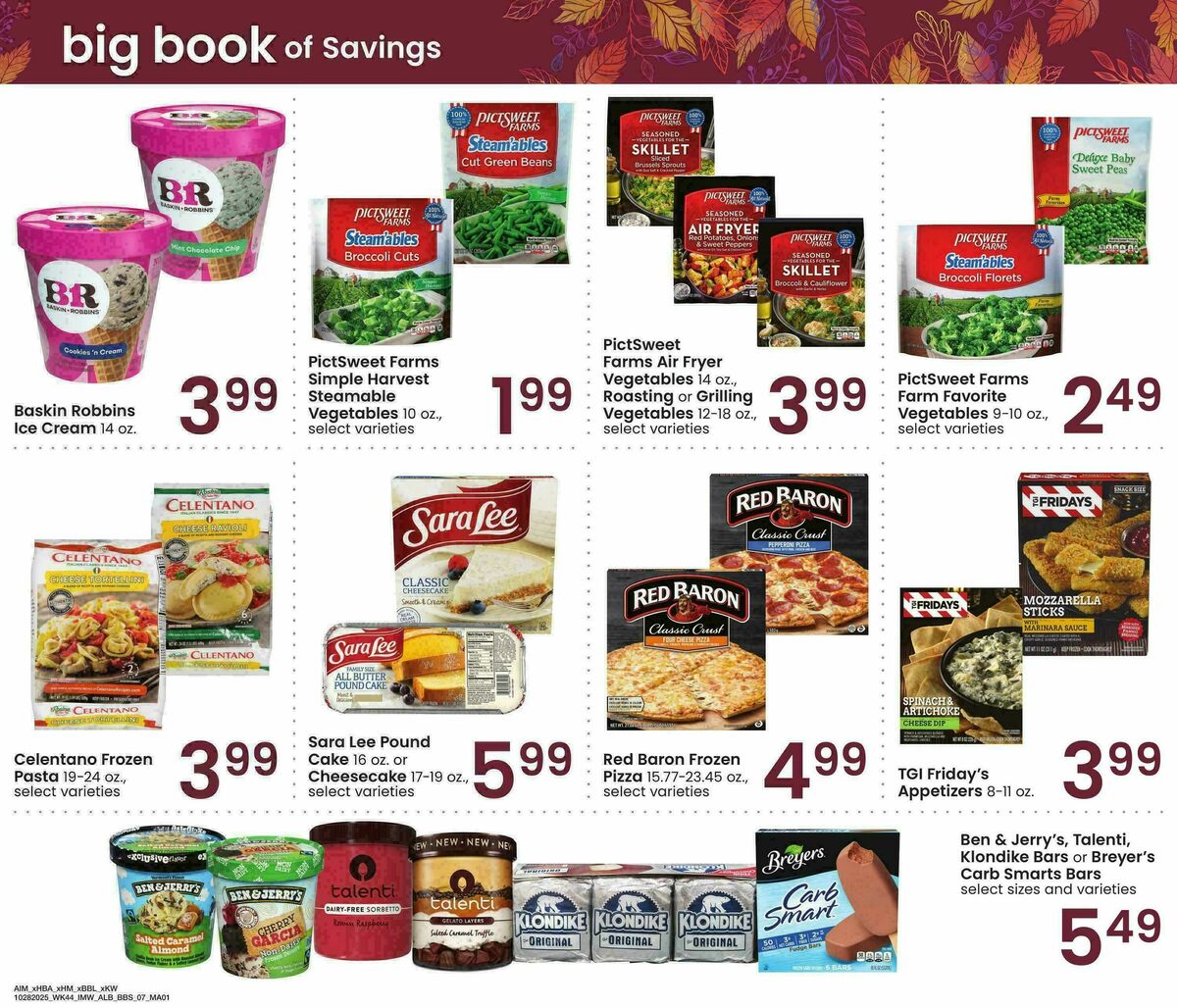 Albertsons Big Book of Savings Weekly Ad from October 28