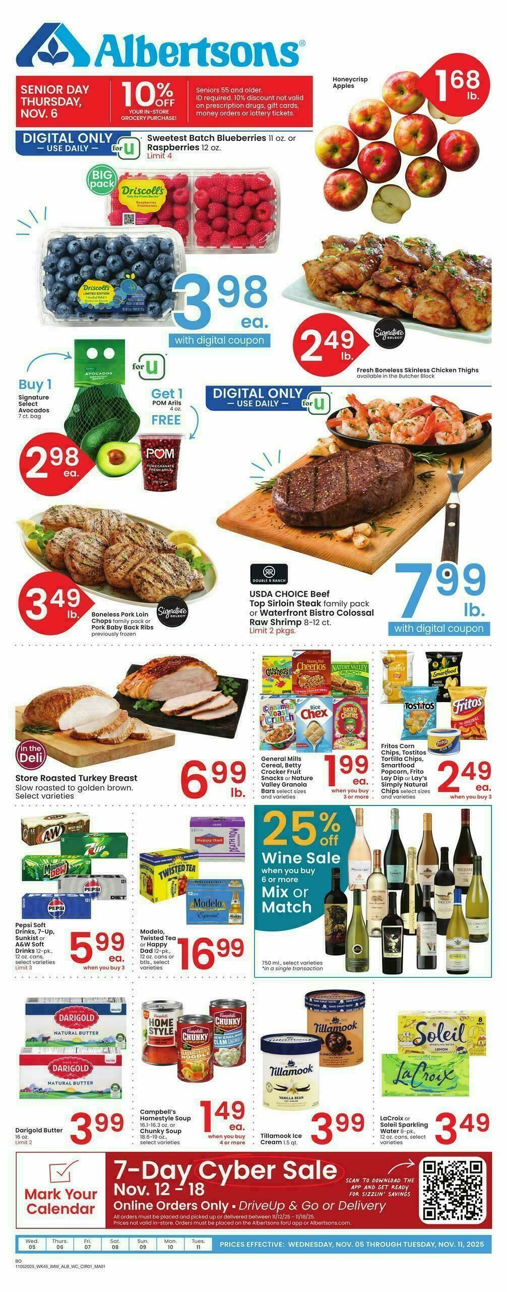 Albertsons Weekly Ad from November 5