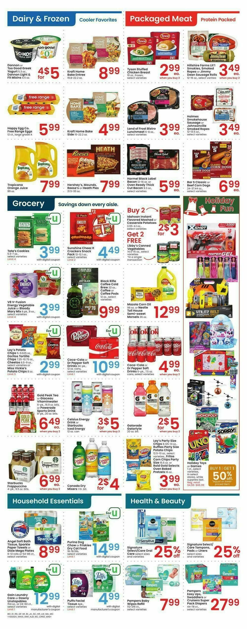 Albertsons Weekly Ad from November 5