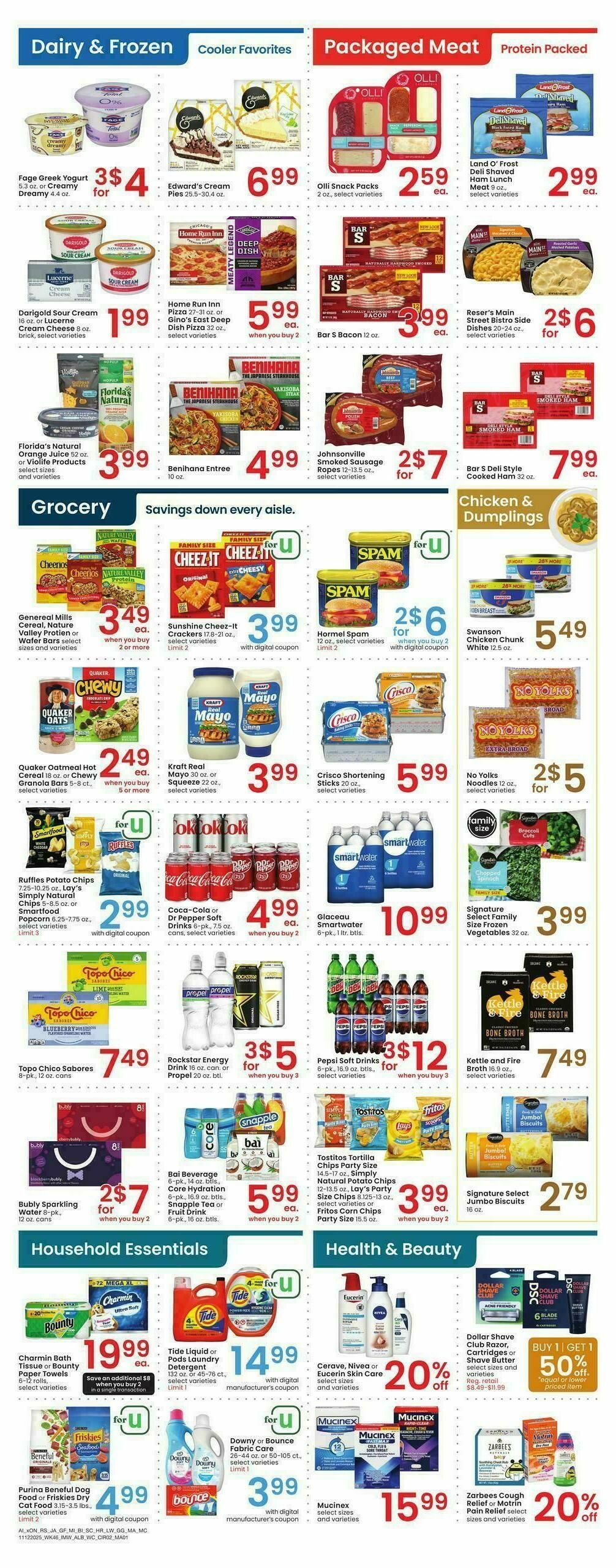 Albertsons Weekly Ad from November 12