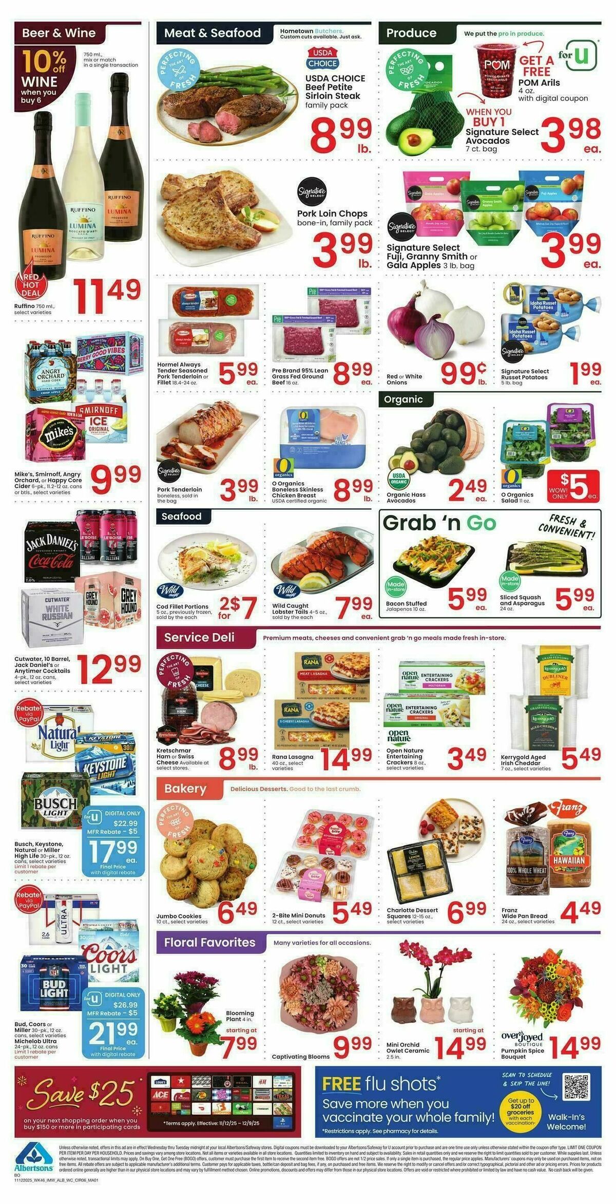 Albertsons Weekly Ad from November 12