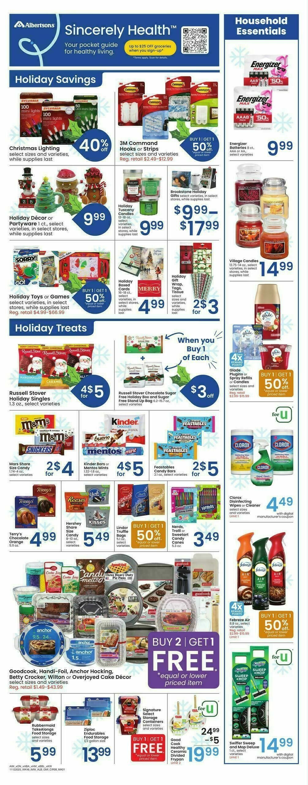 Albertsons Weekly Ad from November 12