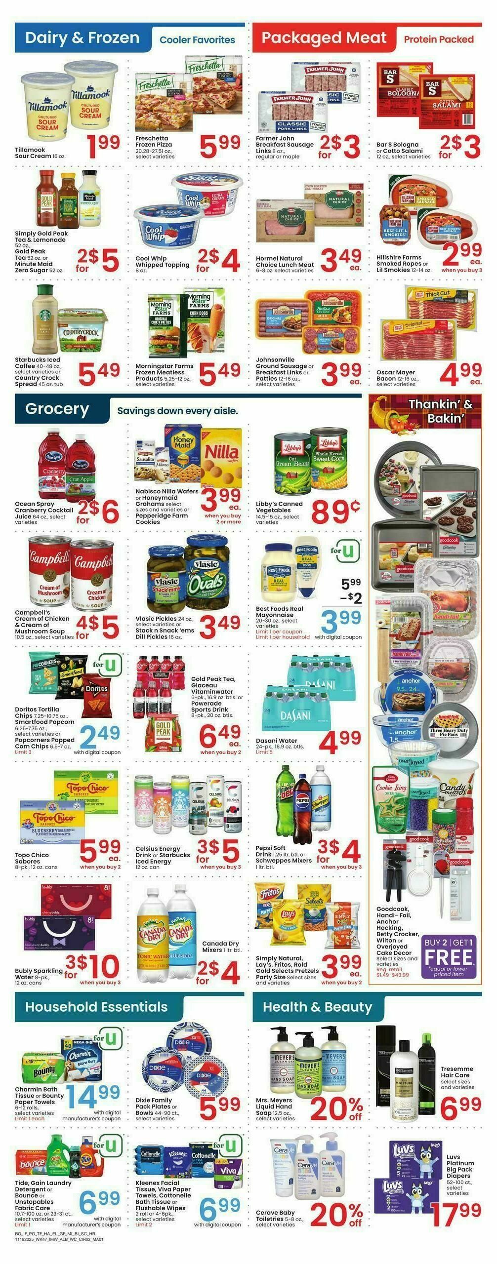 Albertsons Weekly Ad from November 19