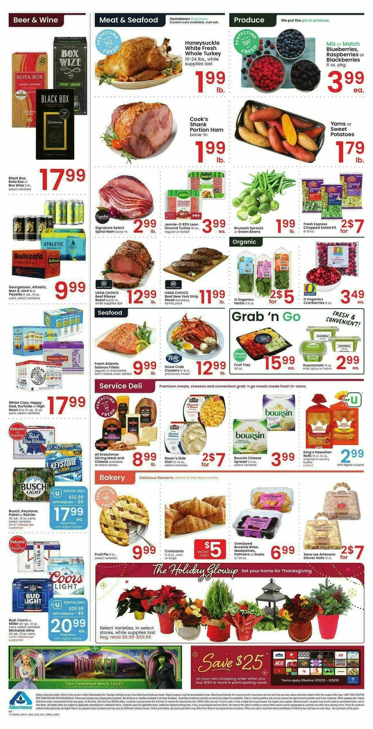 Albertsons Weekly Ad from November 19