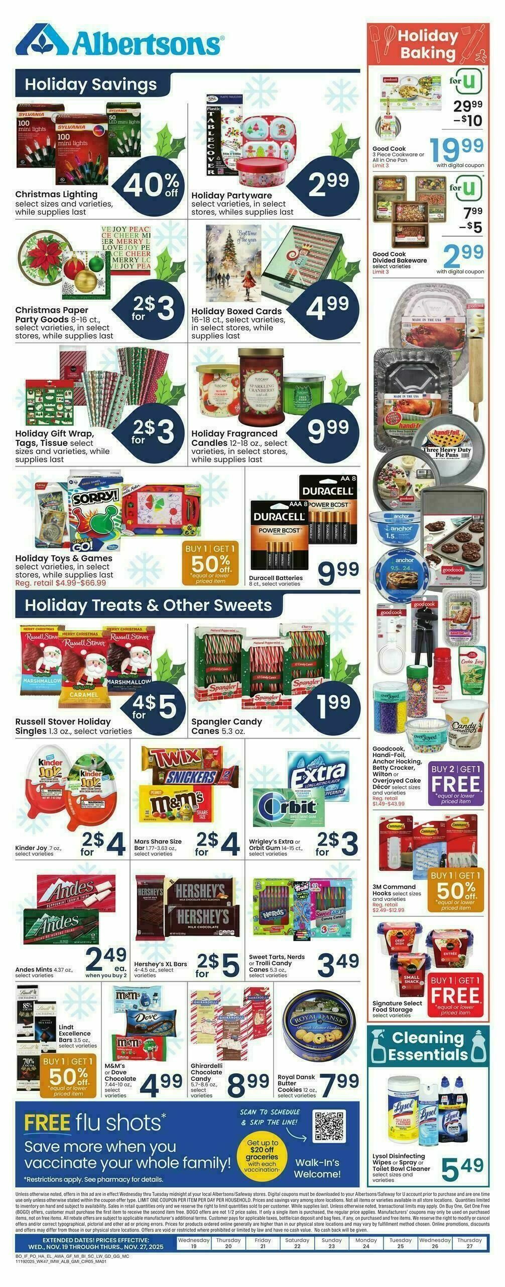 Albertsons Weekly Ad from November 19