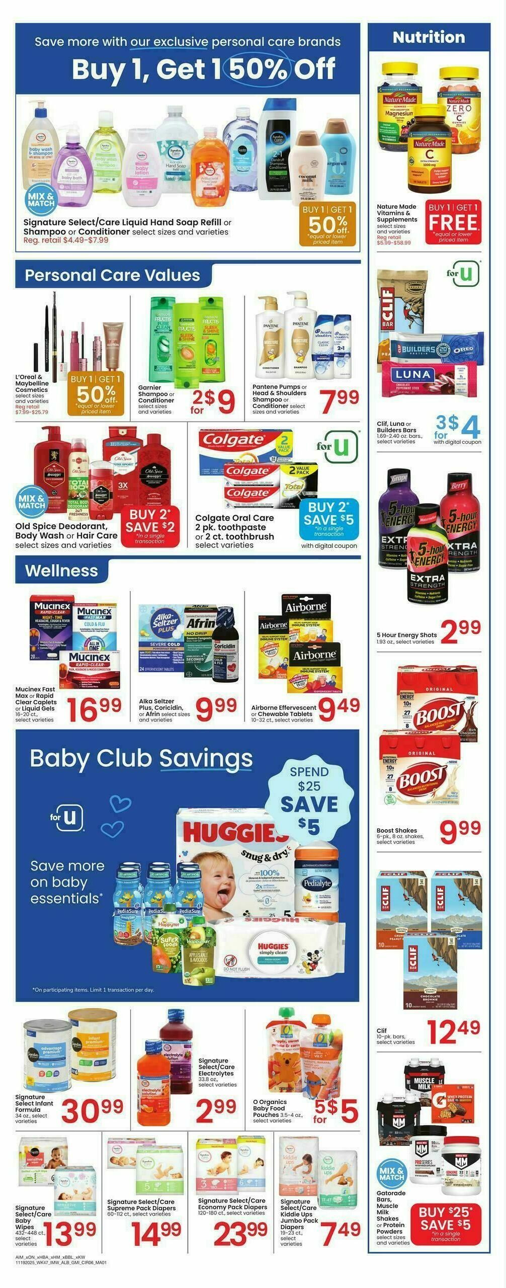 Albertsons Weekly Ad from November 19