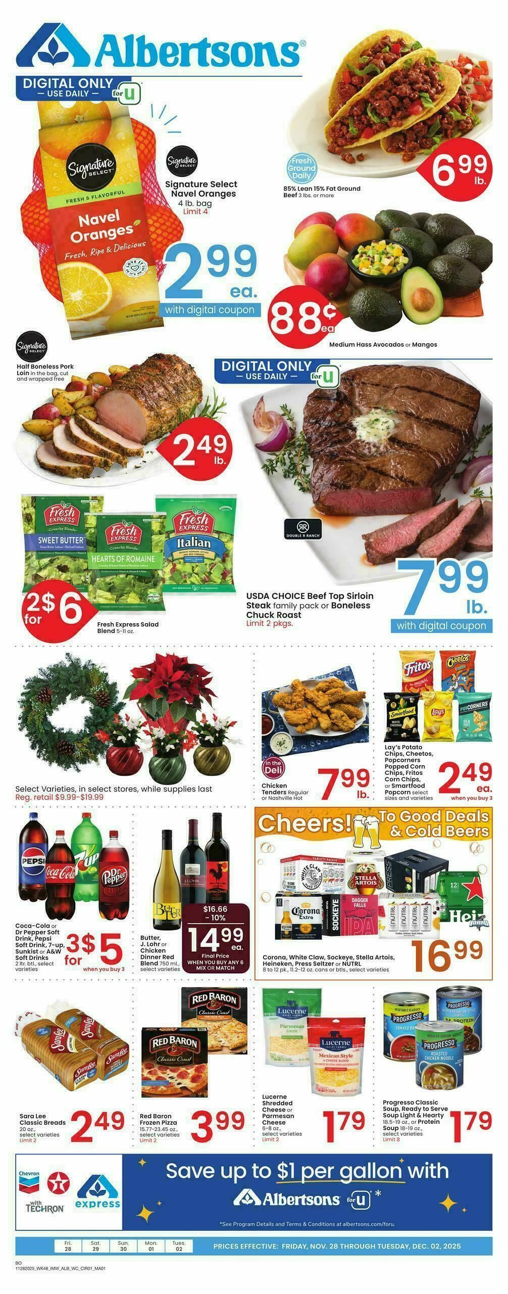Albertsons Weekly Ad from November 28