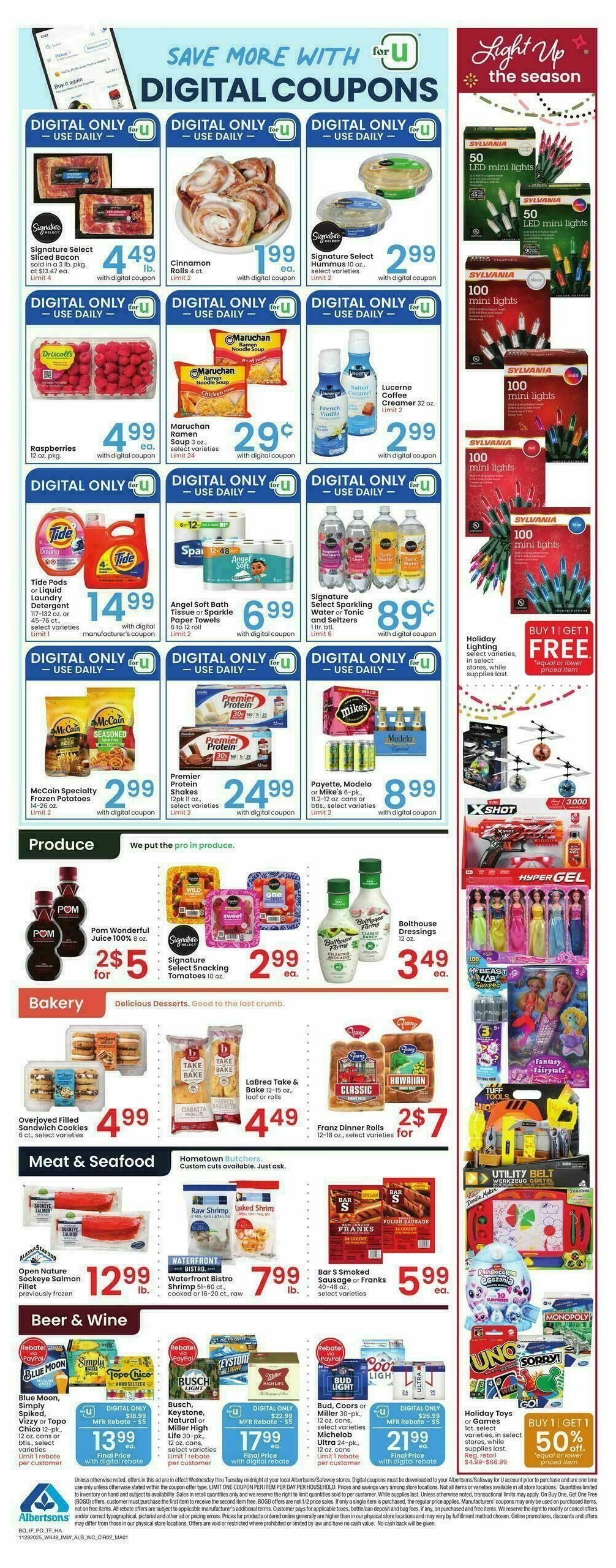 Albertsons Weekly Ad from November 28
