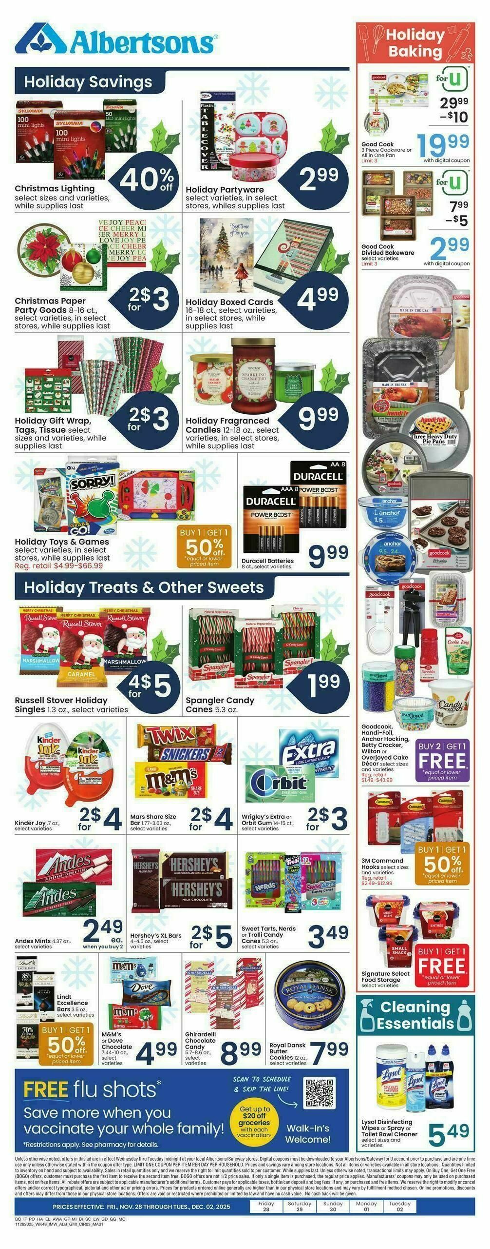 Albertsons Weekly Ad from November 28