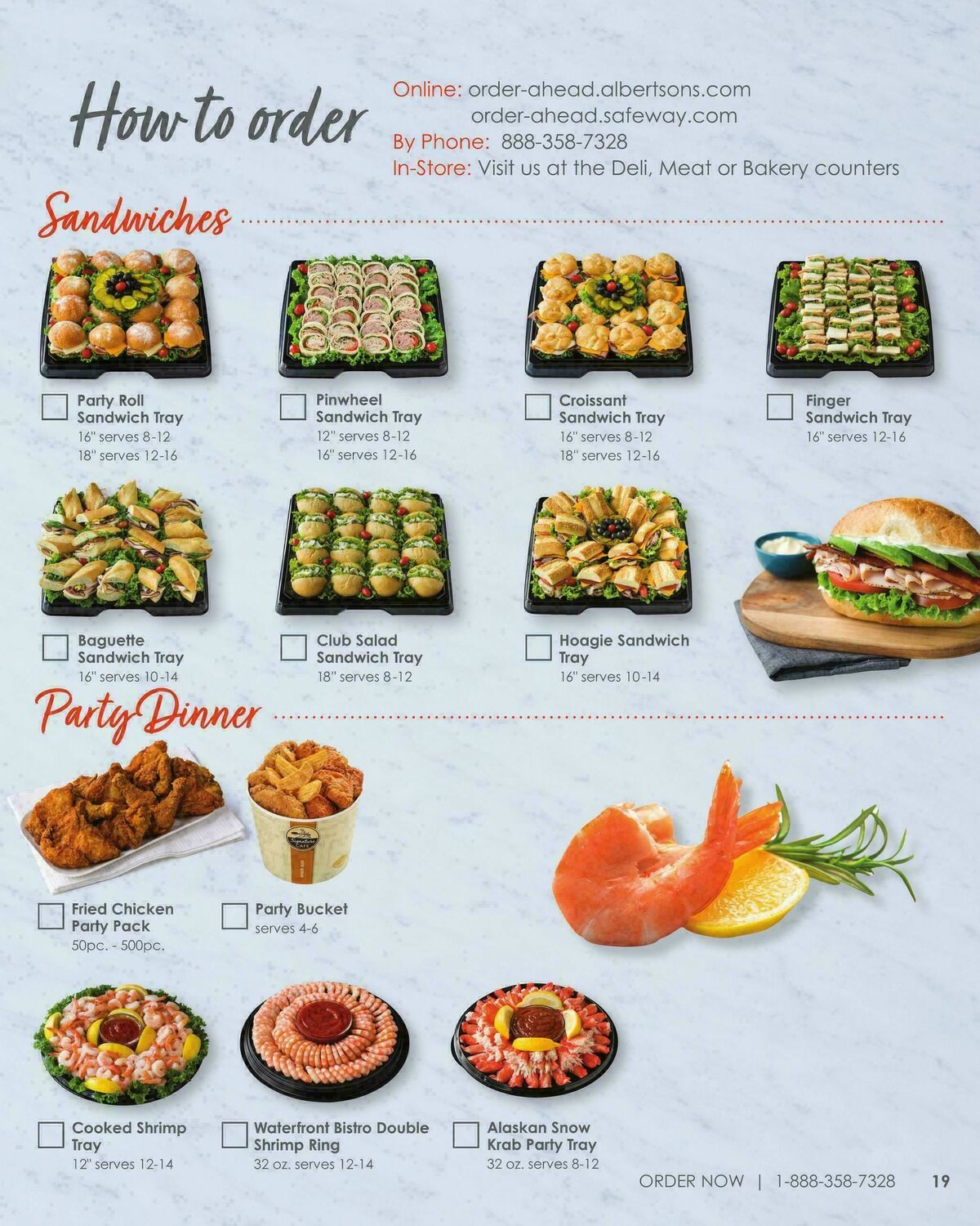 Albertsons Entertaining Guide Weekly Ad from November 19