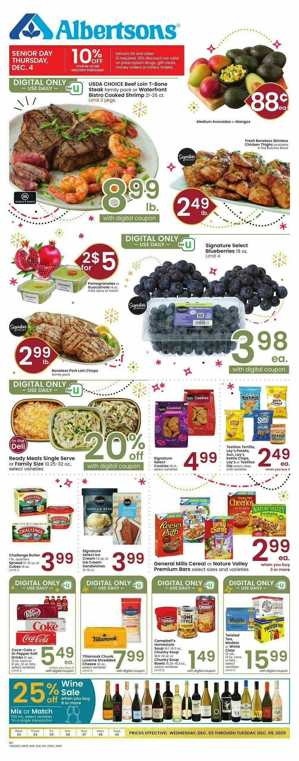 Albertsons Weekly Ad from December 3
