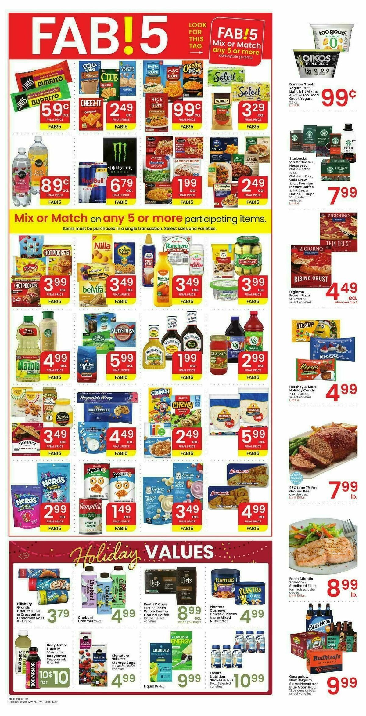 Albertsons Weekly Ad from December 3