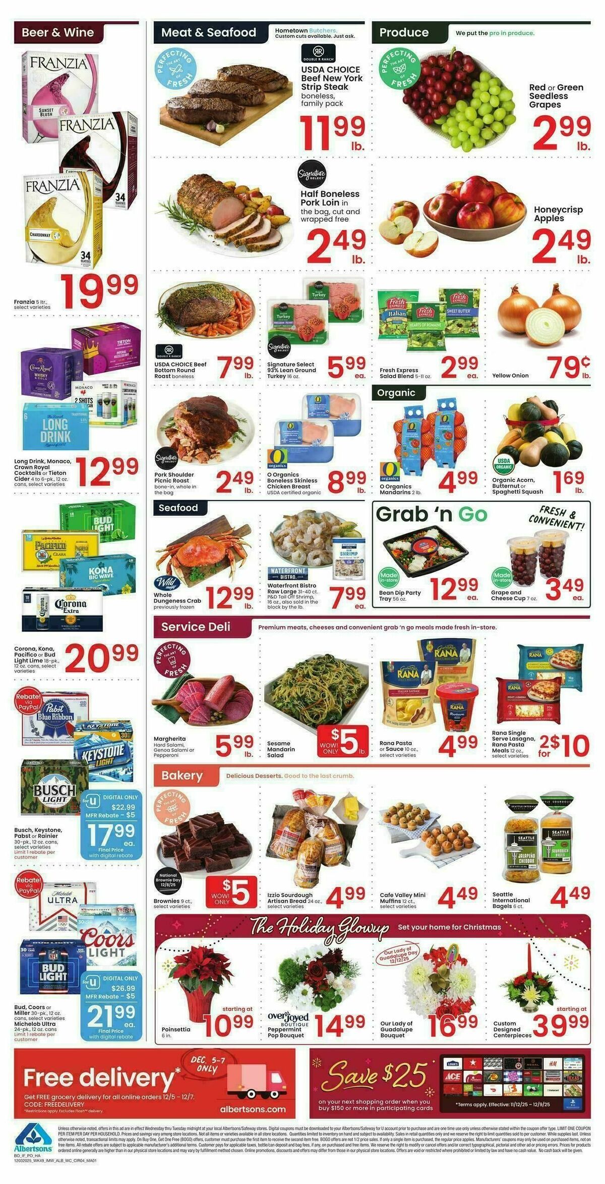 Albertsons Weekly Ad from December 3
