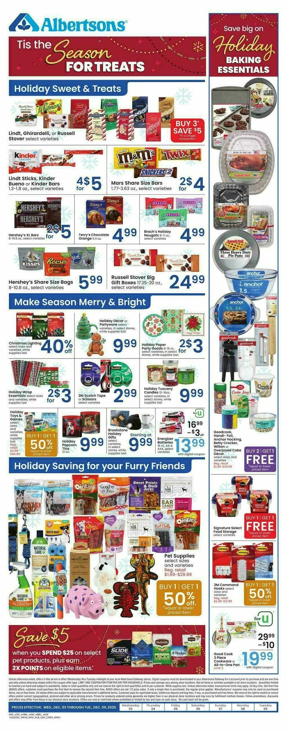 Albertsons Weekly Ad from December 3