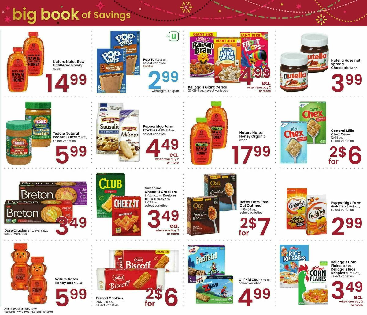 Albertsons Big Book of Savings Weekly Ad from December 2