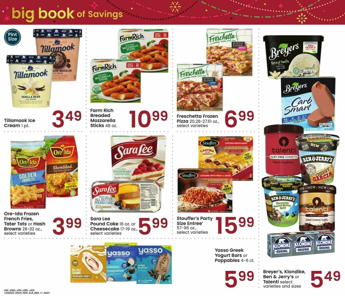 Albertsons Big Book of Savings Weekly Ad from December 2