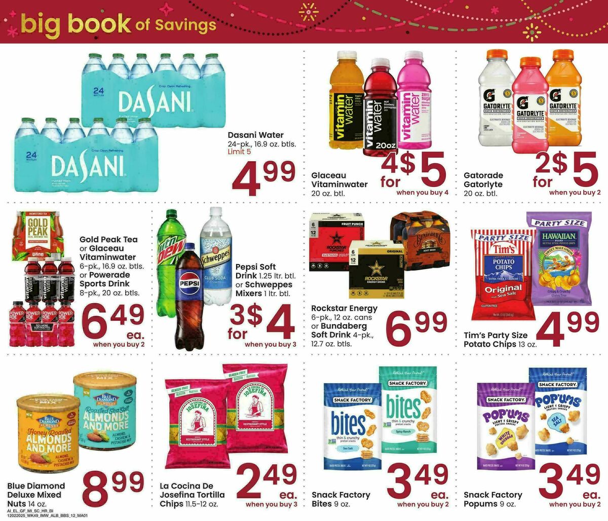 Albertsons Big Book of Savings Weekly Ad from December 2