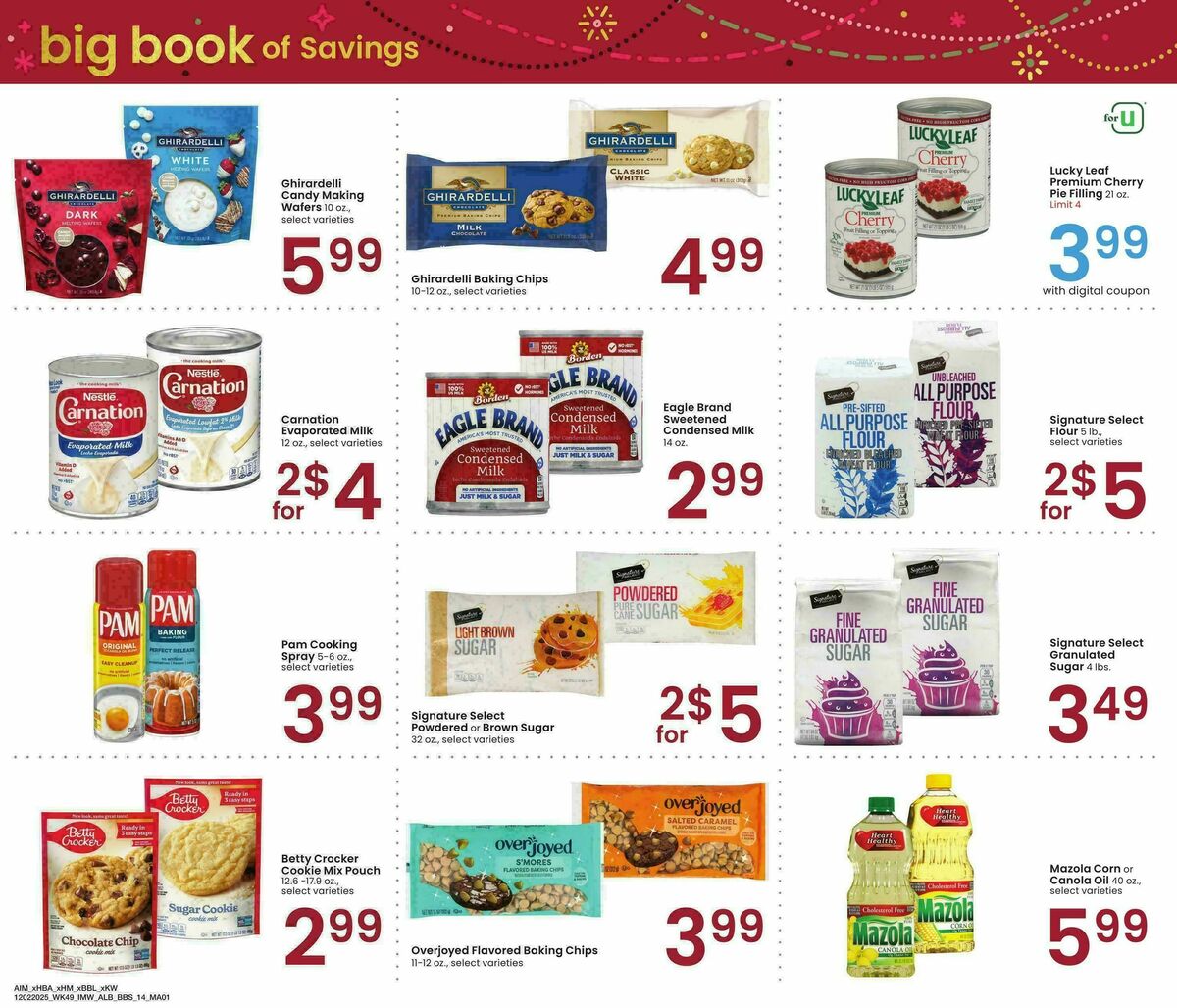 Albertsons Big Book of Savings Weekly Ad from December 2