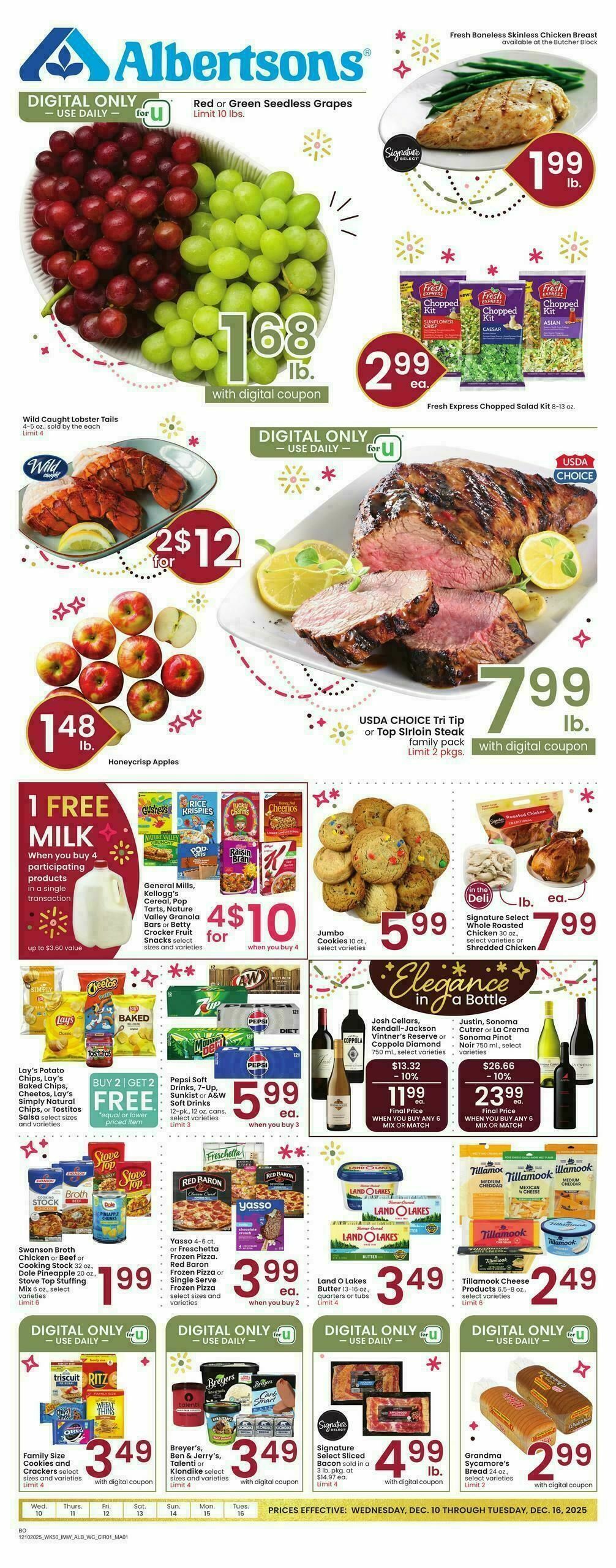 Albertsons Weekly Ad from December 10