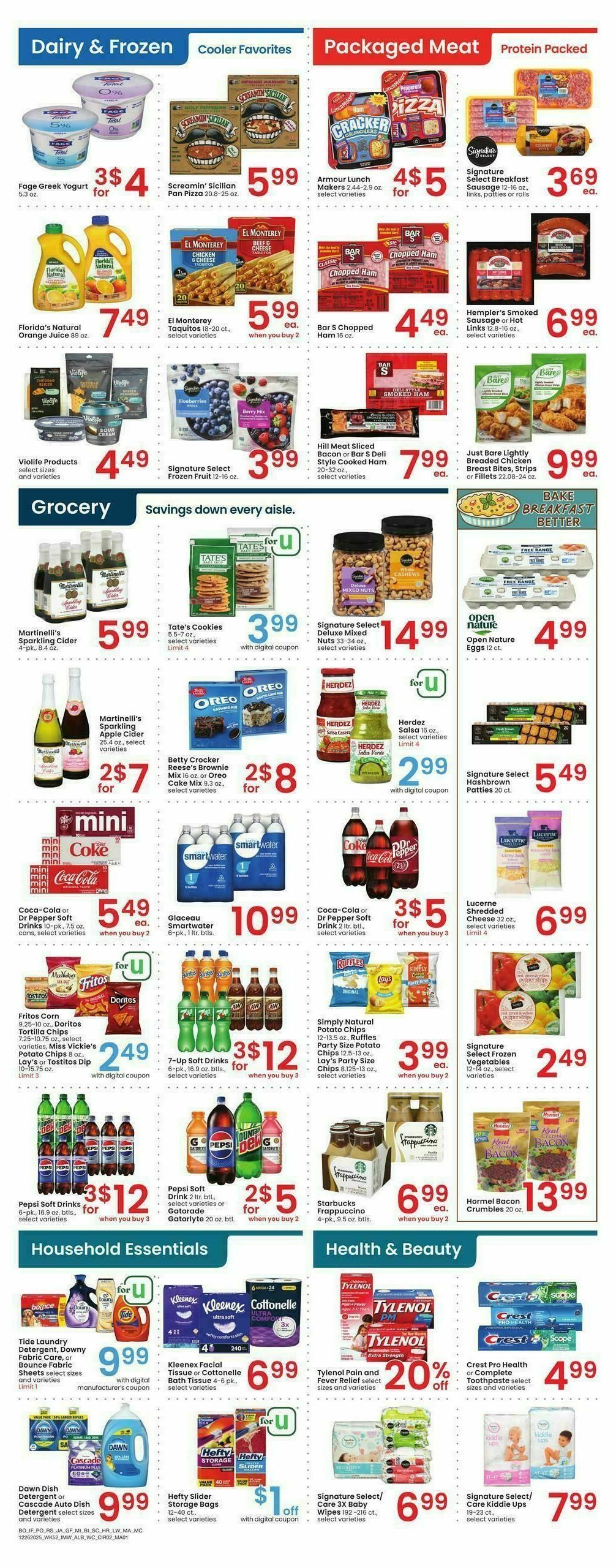 Albertsons Weekly Ad from December 26