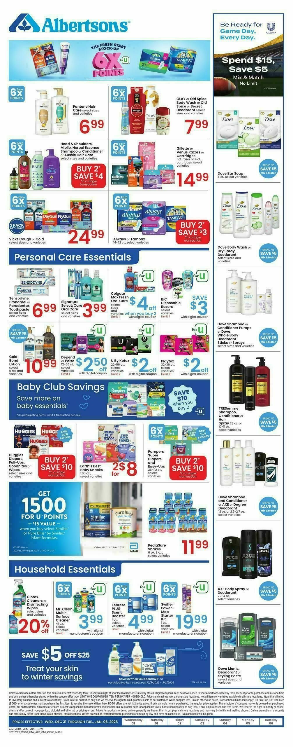 Albertsons Weekly Ad from December 31