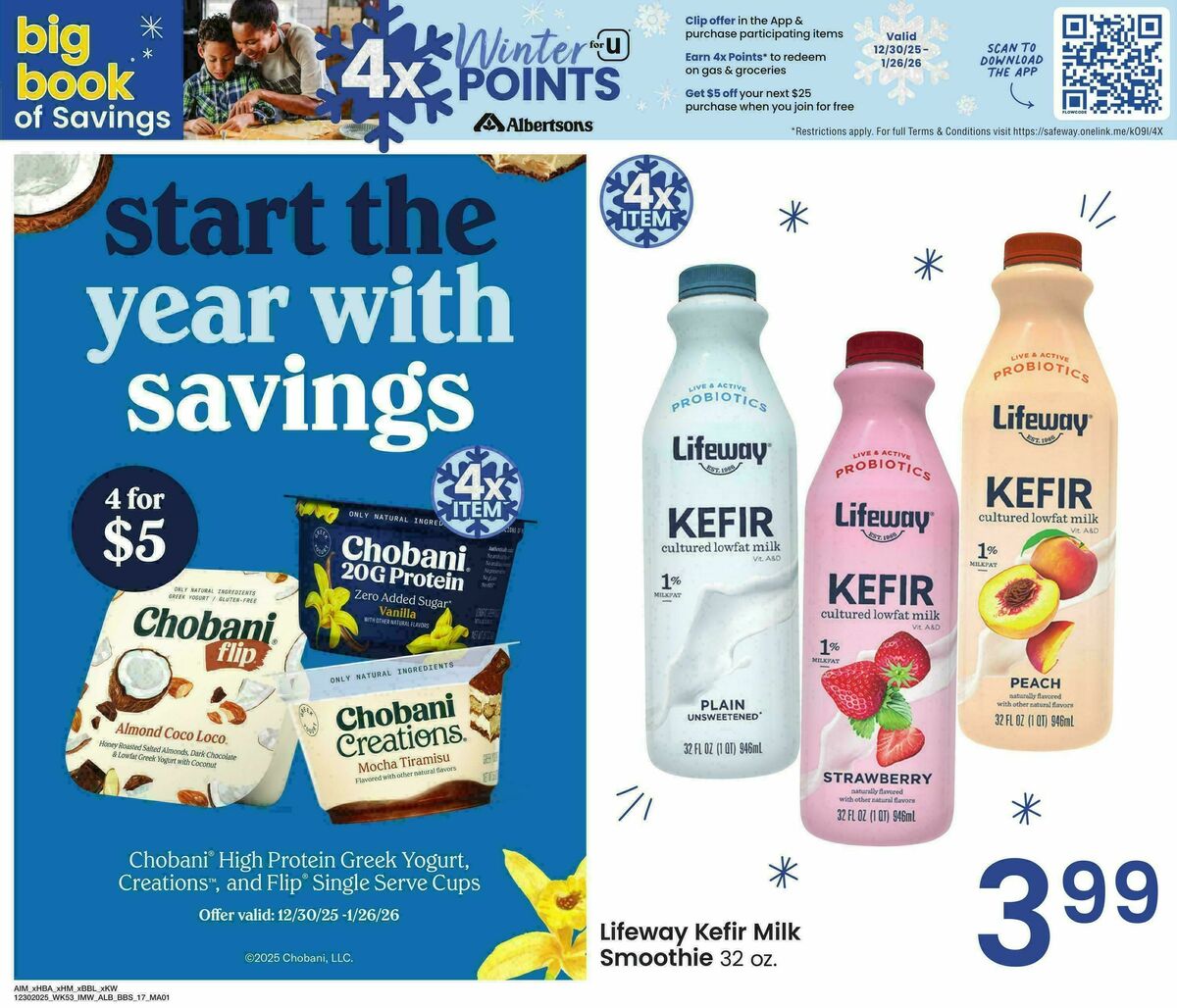 Albertsons Big Book of Savings Weekly Ad from December 30