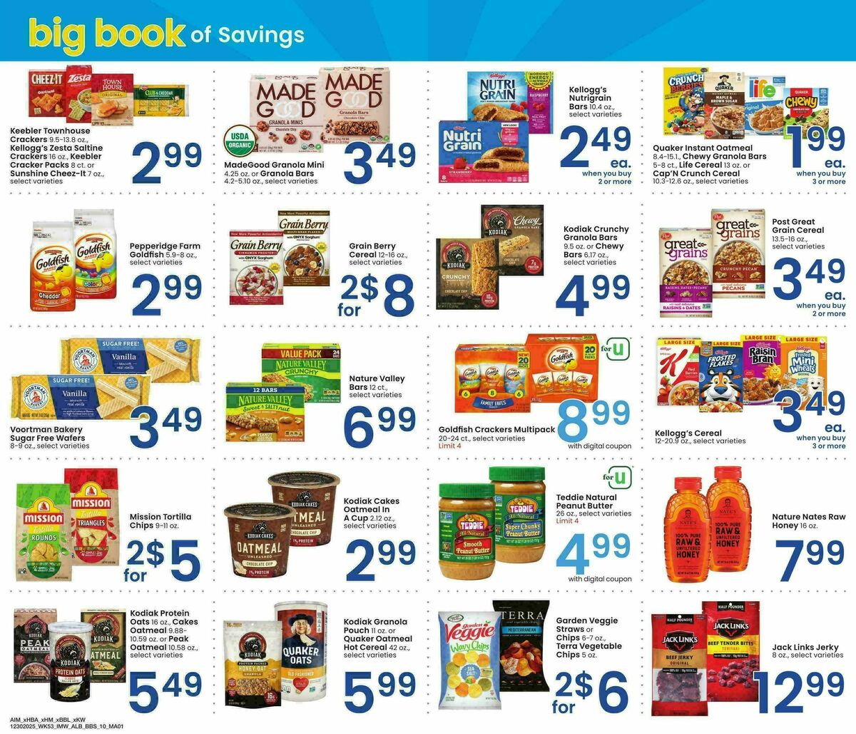 Albertsons Big Book of Savings Weekly Ad from December 30