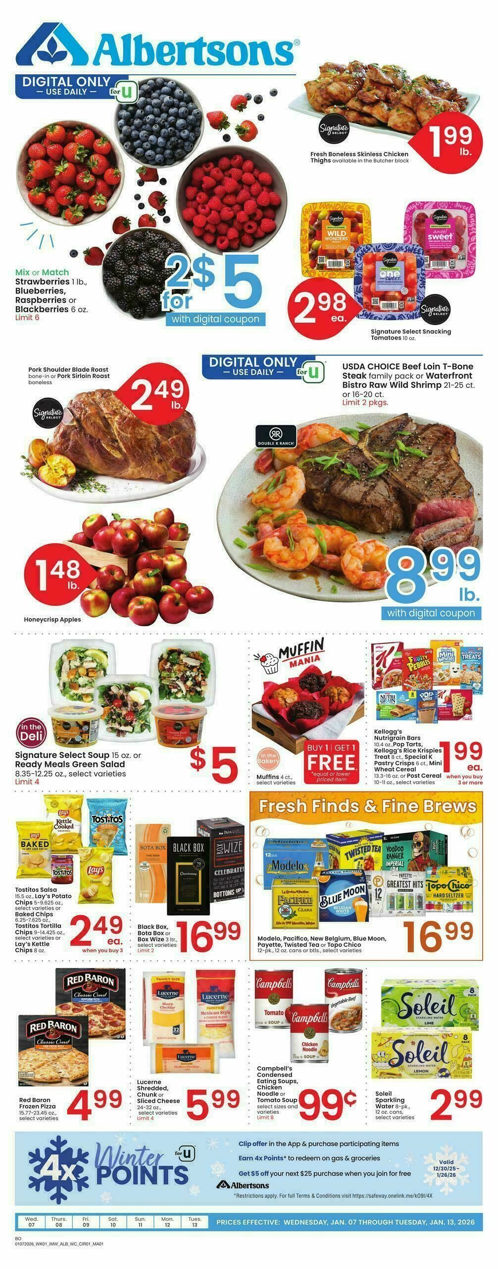 Albertsons Weekly Ad from January 7