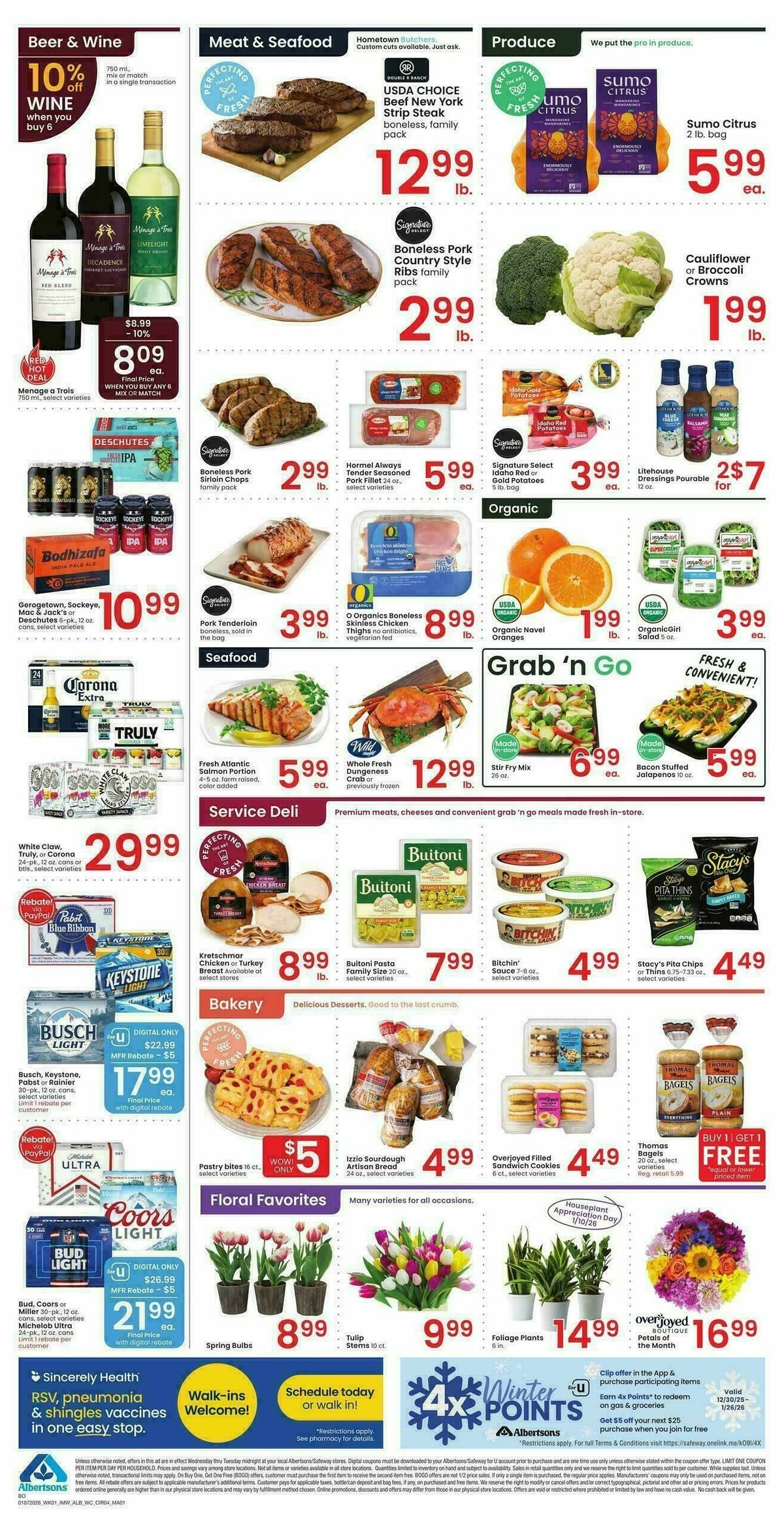 Albertsons Weekly Ad from January 7