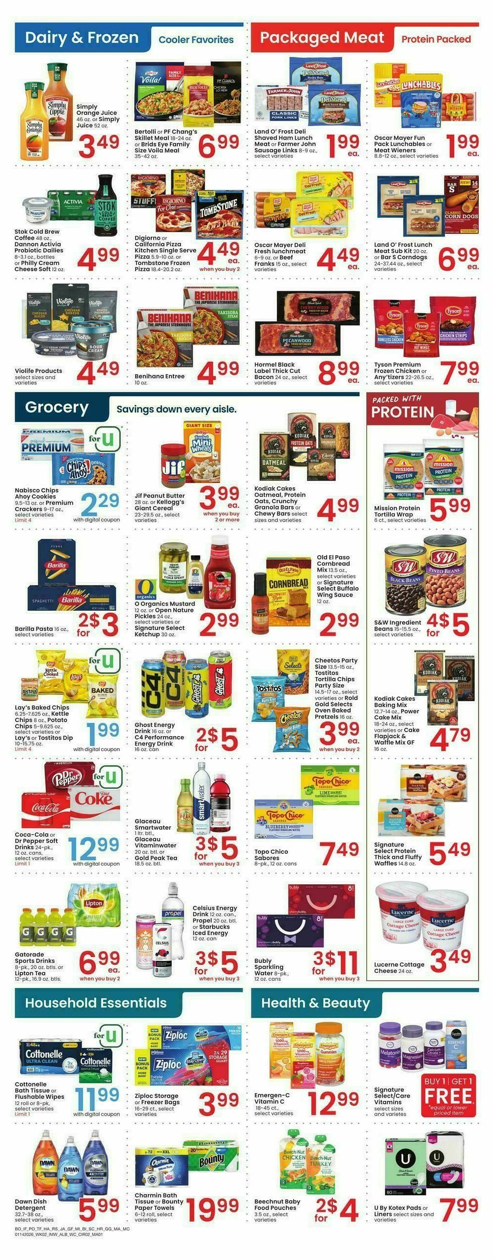 Albertsons Weekly Ad from January 14
