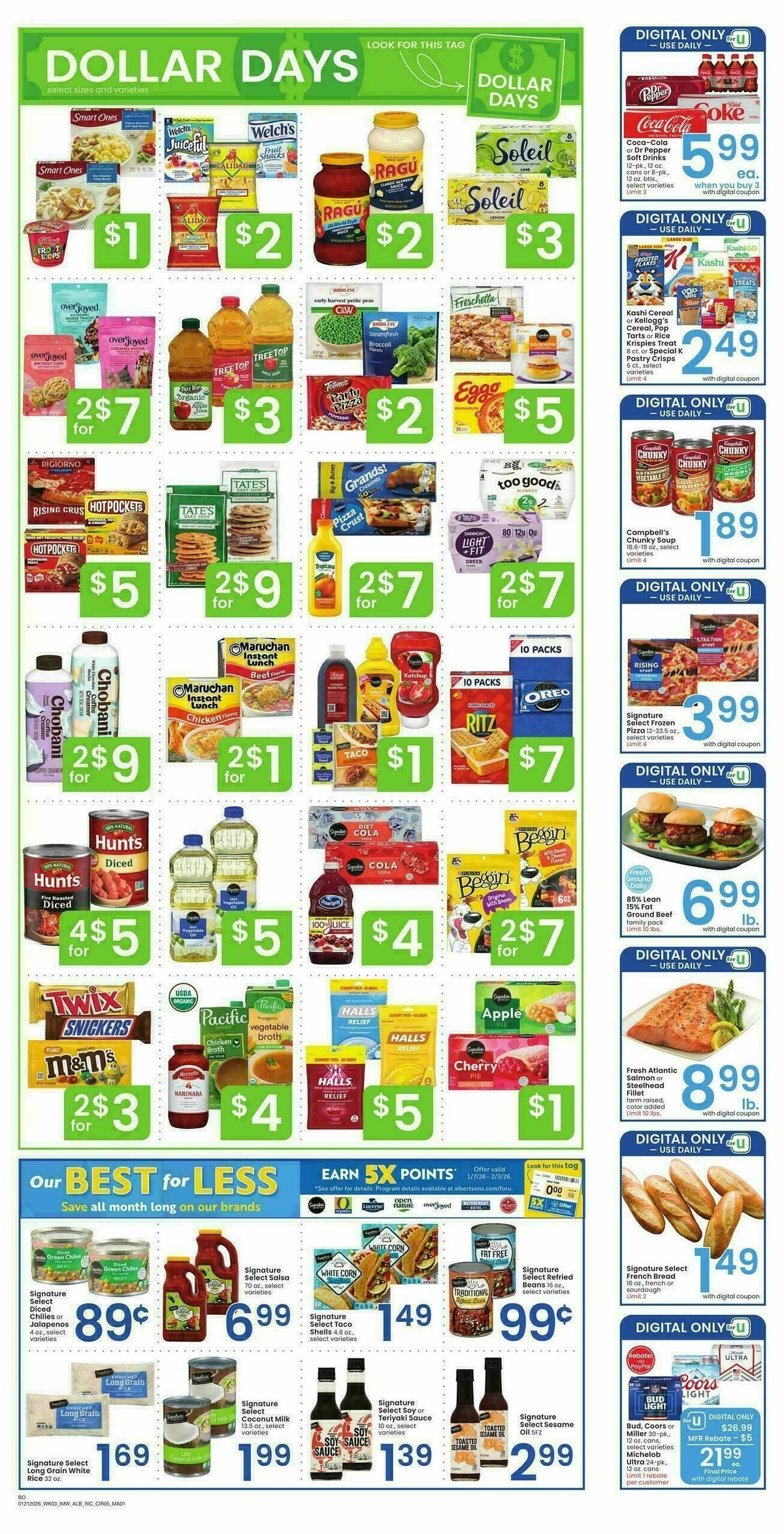 Albertsons Weekly Ad from January 21
