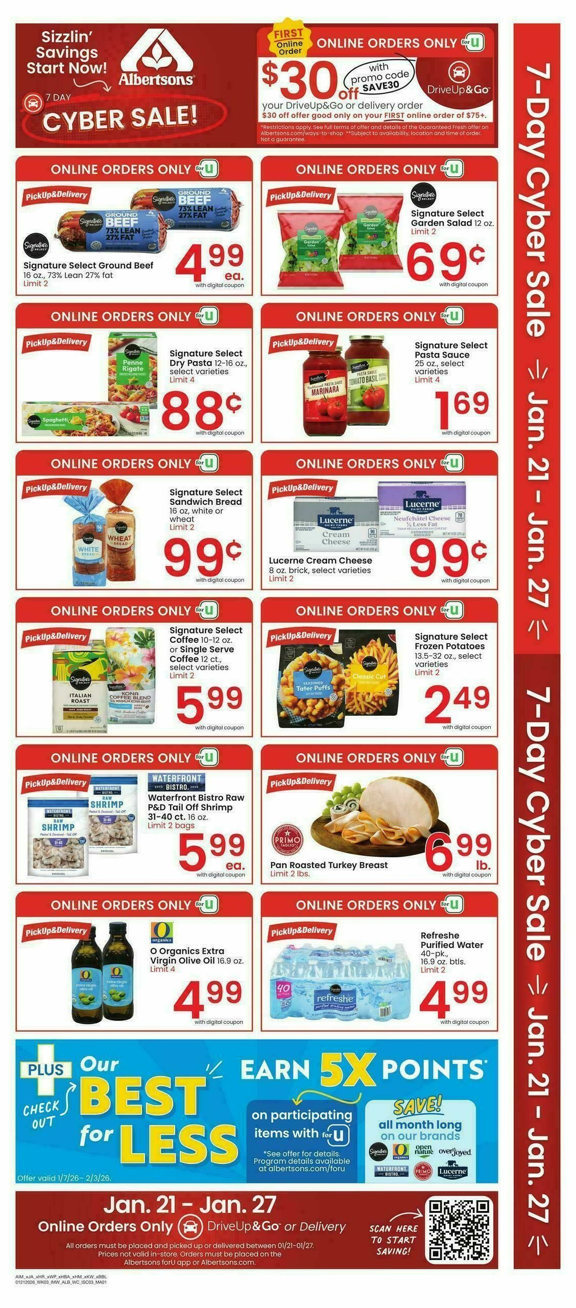 Albertsons Weekly Ad from January 21