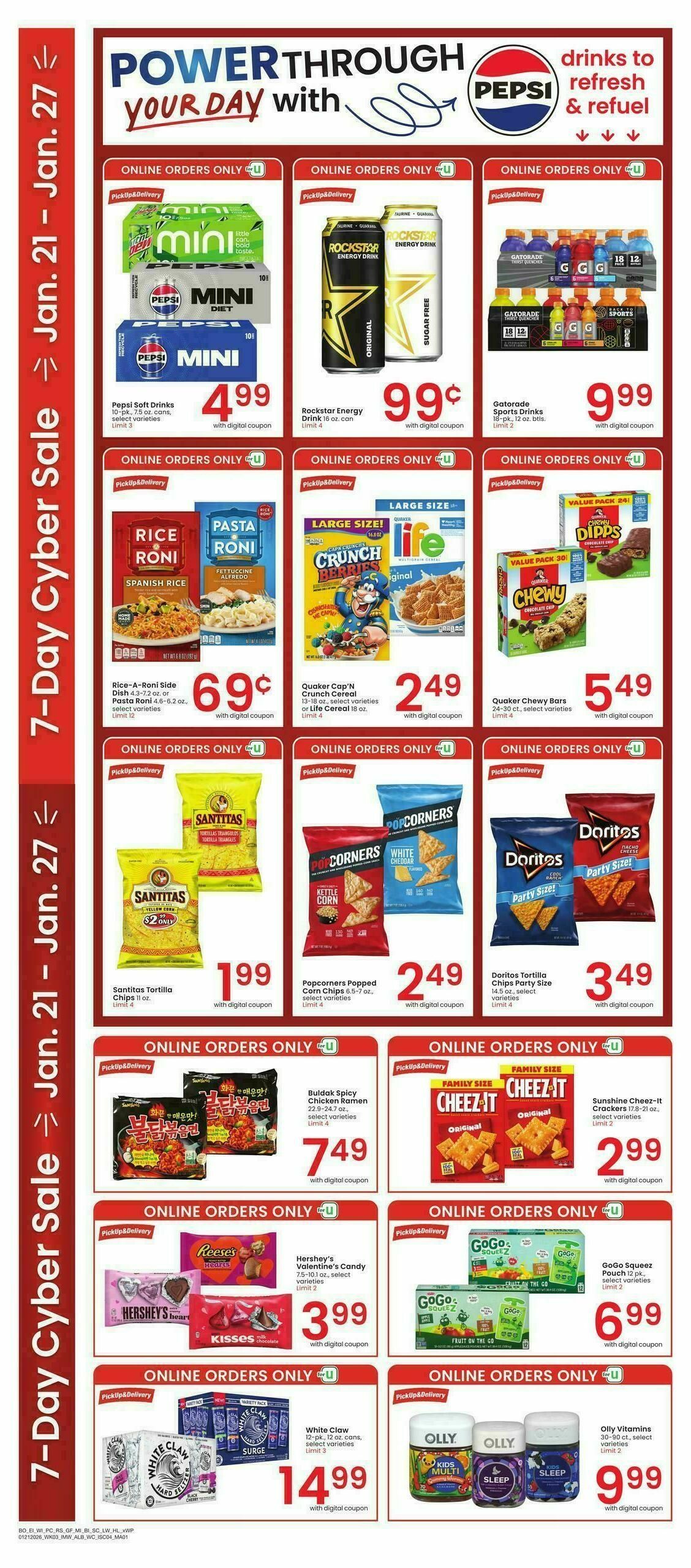 Albertsons Weekly Ad from January 21