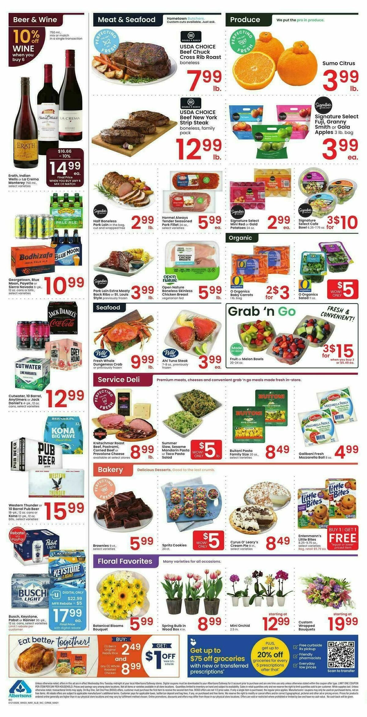 Albertsons Weekly Ad from January 21