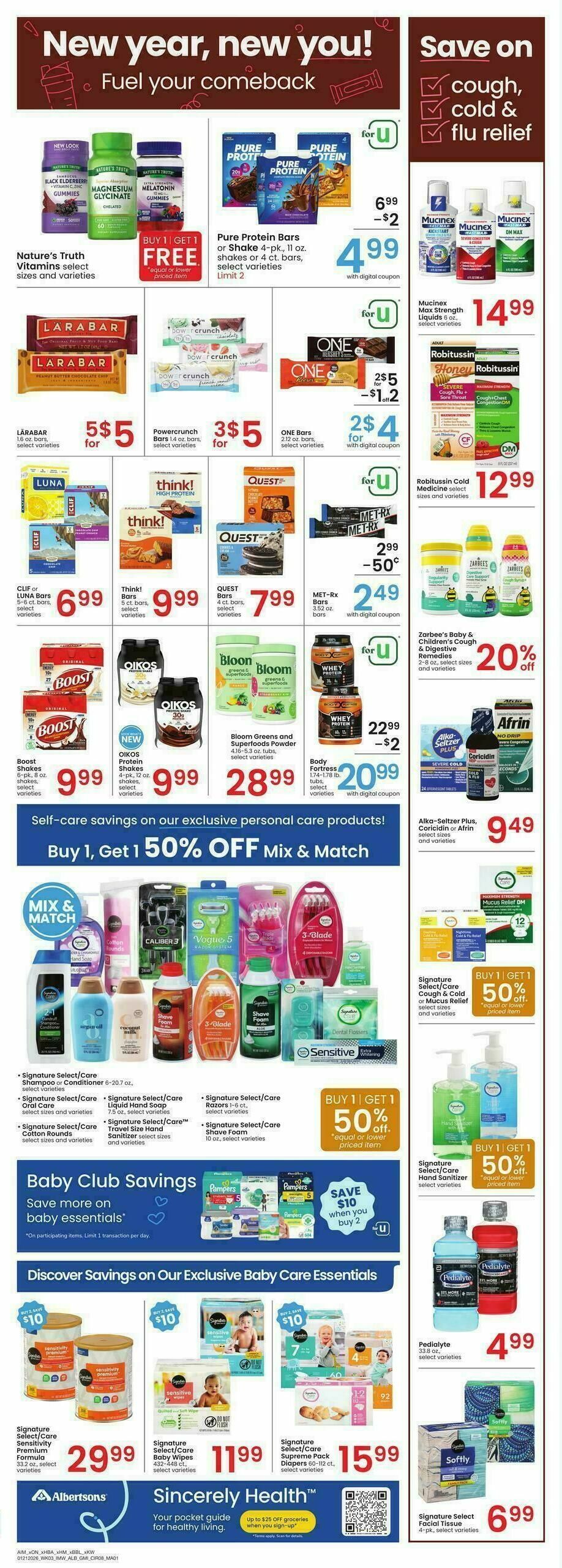 Albertsons Weekly Ad from January 21