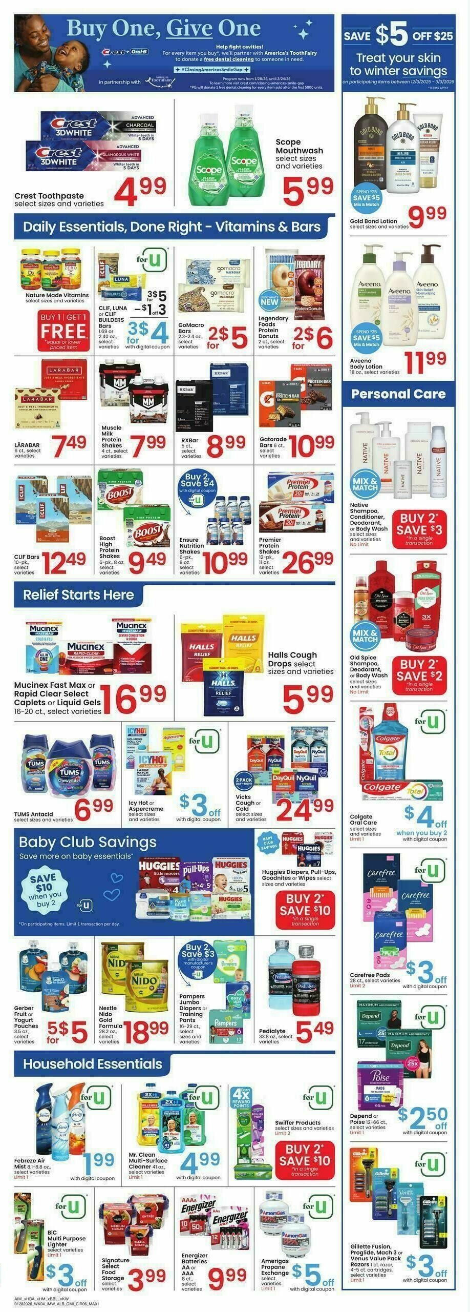 Albertsons Weekly Ad from January 28